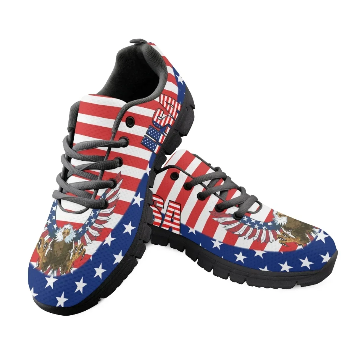 Women Shoes Tennis - Tênis de malha com ponta redonda