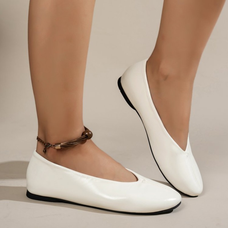 Women'S Shoes Clogs - Sapatos Confortáveis de Bico Redondo para