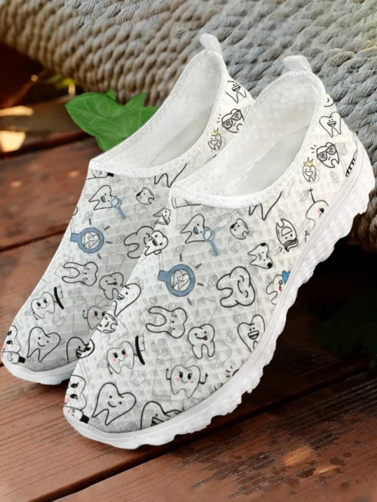 Tênis de Malha Branca com Esta - Women Shoes Tennis avaliação e preço