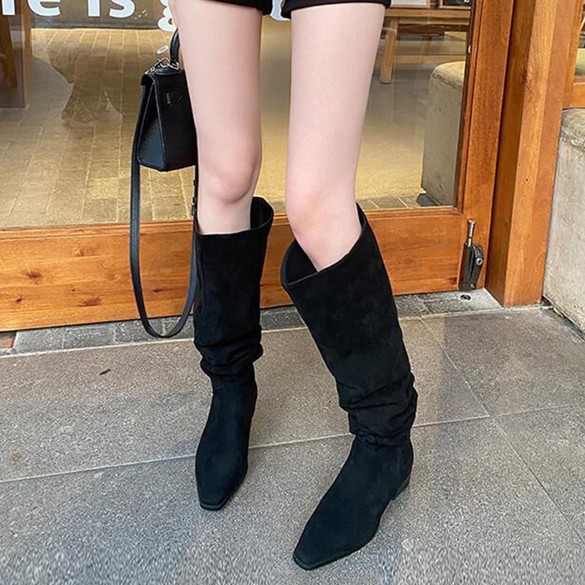 Botas Femininas de Cano Alto 2 - Sock Boot Women avaliação e preço