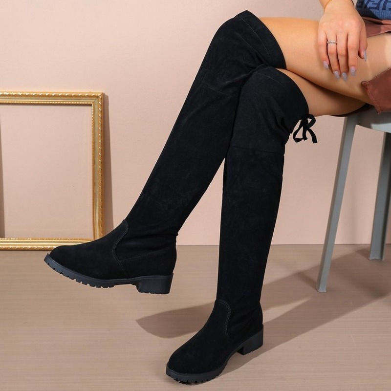 Botas femininas acima do joelh - Sock Boot Women avaliação e preço