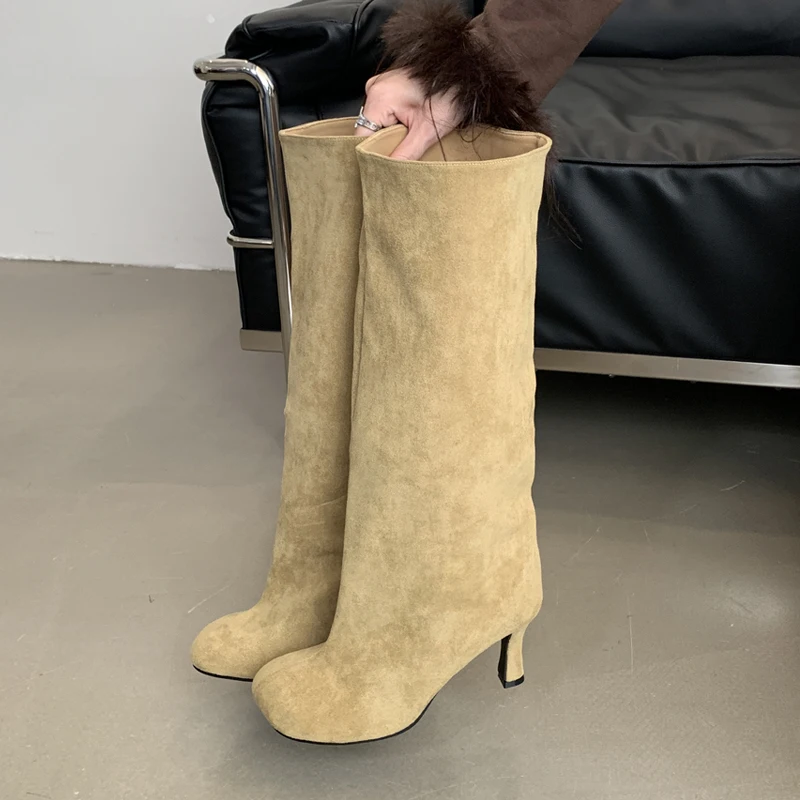 Eilyken inverno estilo de rua  - Knee High Boots Women avaliação e preço