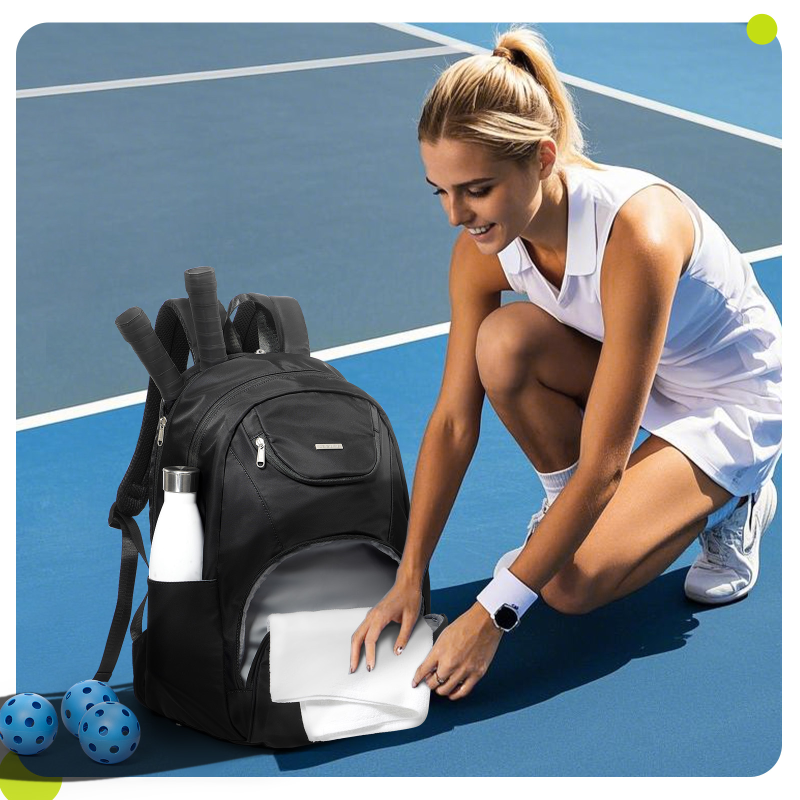 Mochila de Tênis para 2 Raquet - Women Shoes Tennis avaliação e preço