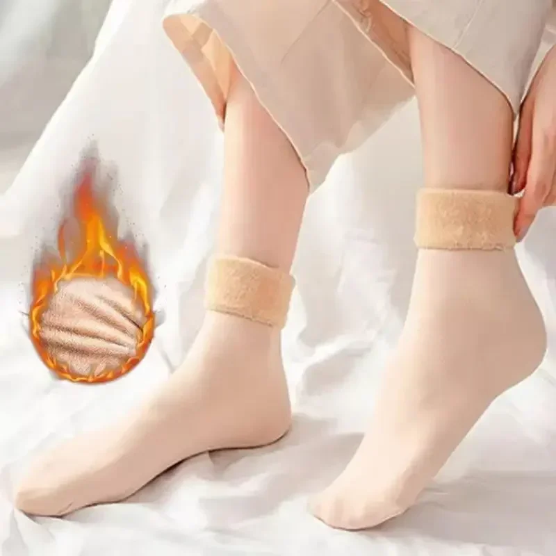 Meias térmicas de inverno, par - Sock Boot Women avaliação e preço