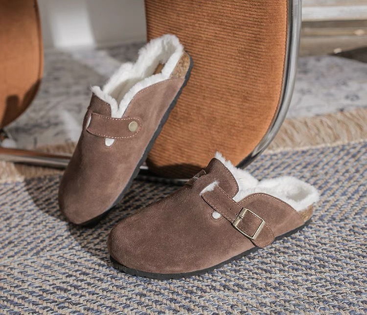 Clogs Clássicos de Pelo Confor - Women'S Shoes Clogs avaliação e preço